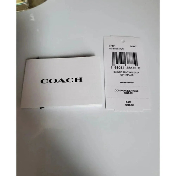 Coach shoulder bag and disney wallet set